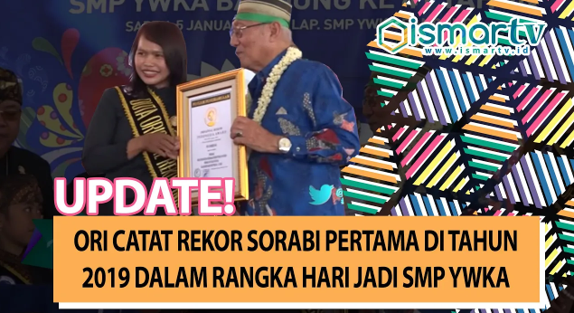 ORI CATAT REKOR SORABI PERTAMA DI TAHUN 2019 DALAM RANGKA HARI JADI SMP YWKA