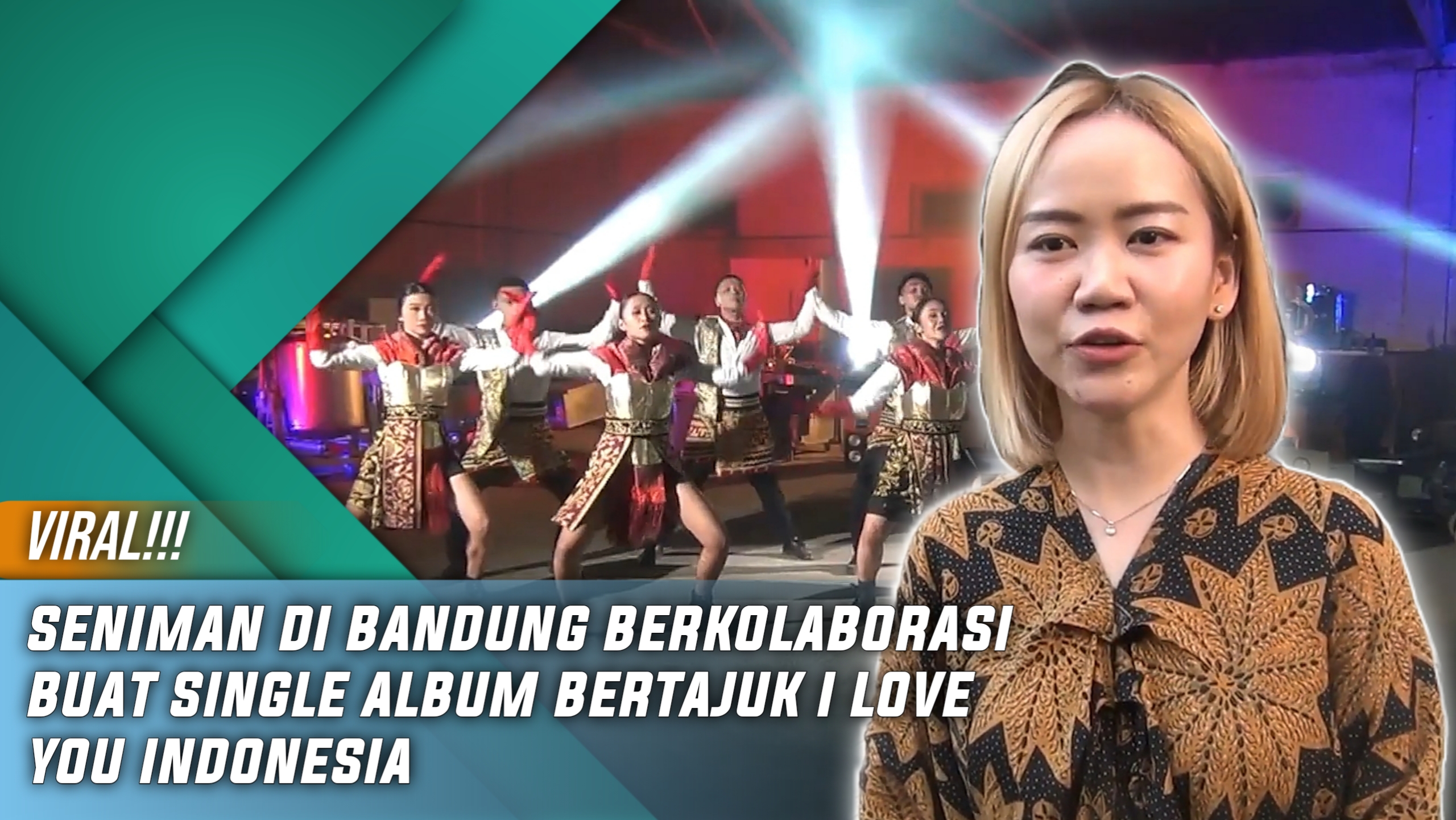 SENIMAN DI BANDUNG BERKOLABORASI BUAT SINGLE ALBUM BERTAJUK I LOVE YOU INDONESIA